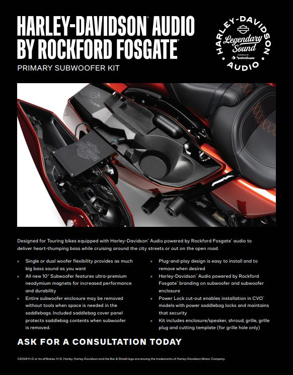 Stutsman Harley-Davidson® Parts Department